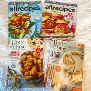 ‎Set 4 cooking magazines NWT